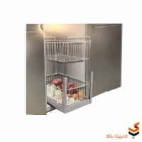 تصویر  سبد ریلی سه طبقه استار