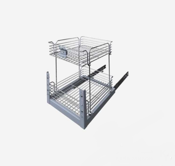 تصویر  سوپری کابینت دوطبقه کف ریل پلاتین