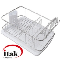 تصویر  جا ظرفی استیل کنار سینک