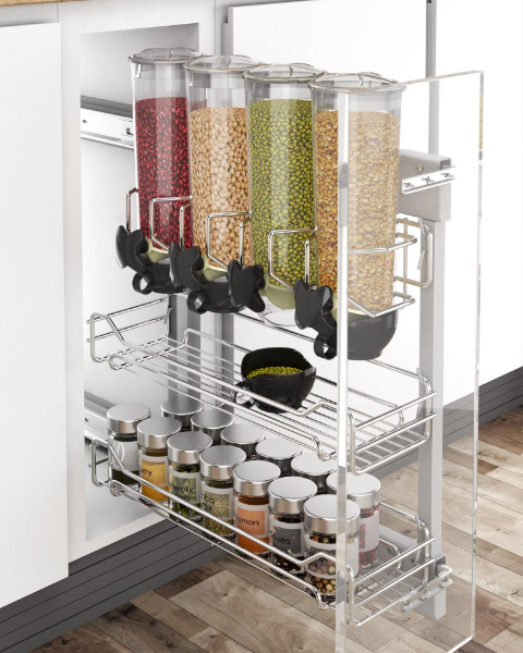 تصویر  سبد ریلی حبوبات شیردار